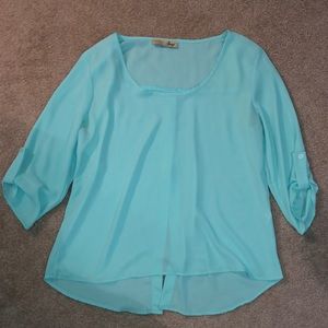 Women’s blouse, mint green